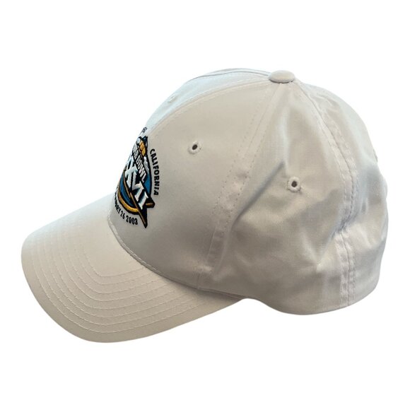 Vintage Super Bowl XXXVII Hat – Reebok NFL White Adjustable Cap – San Diego 2003 - Picture 3 of 7